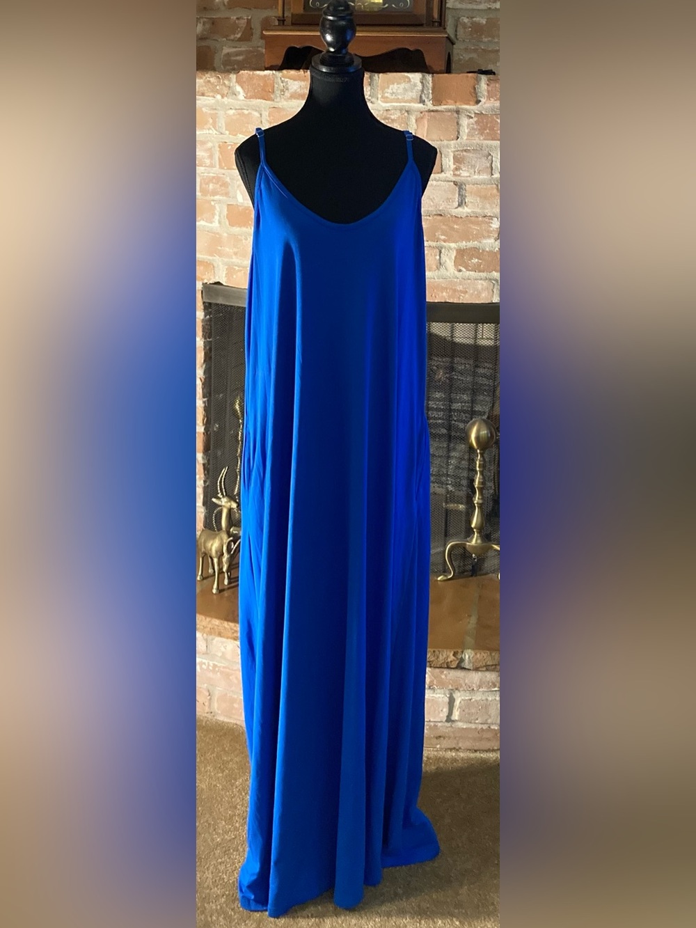 Royal Blue Maxi Dress
